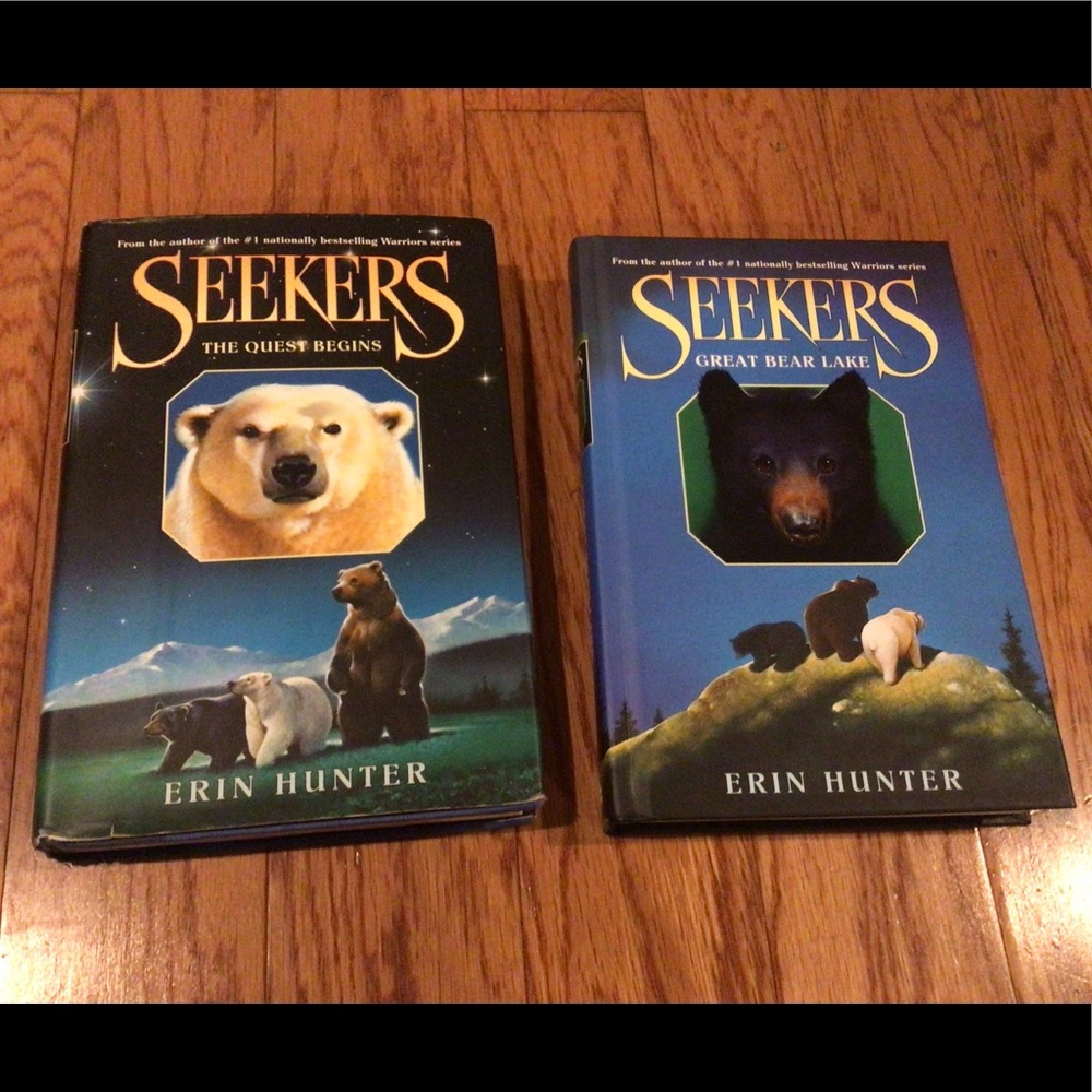 ERIN HUNTER’S SEEKERS THE QUEST BEGINS (BOOK 1 &2